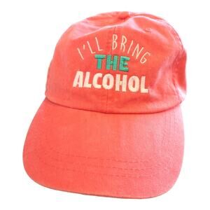 Adams Cool Crown I’ll Bring the Alcohol Pigment Dyed Baseball Cap Hat NWT